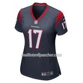 Maillot Houston Texans Brock Osweiler 17 Nike Bleu - Femme